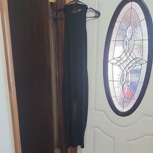 Elegant Black Women's Sleeveless And Backless Jumpsuit 8/10 L Night Club, Outfit